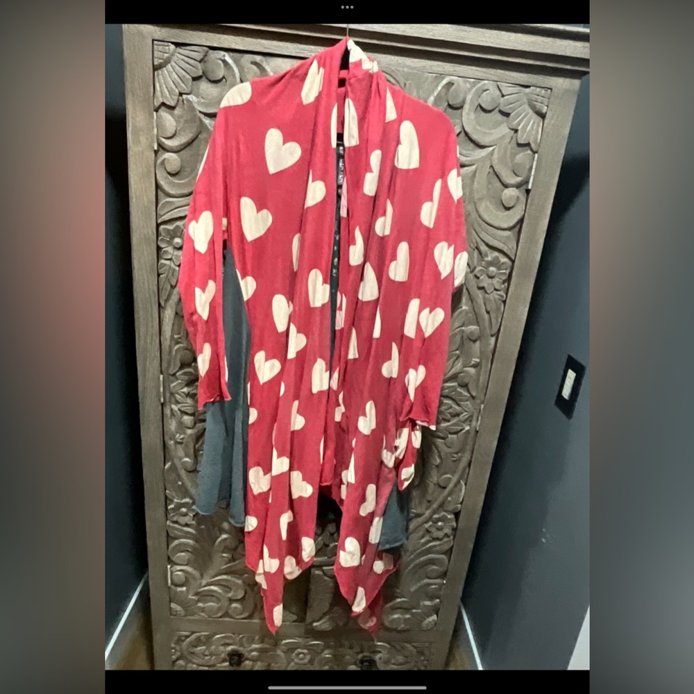 Magnolia Pearl Red Heart Jacket
